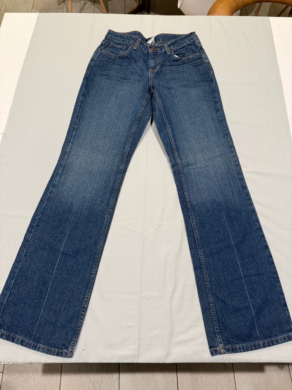 Mossimo Womens Jeans Bootcut Y2K 100% Cotton Medium Wash Denim Size 4